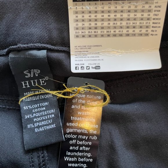 HUE Super Smooth Denim Leggings - Picture 4 of 9